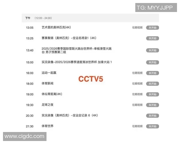 CCTV5节目表直播精彩赛事解析:全方位覆盖与互动体验 CCTV5节目表直播精彩赛事解析:全方位覆盖与互动体验